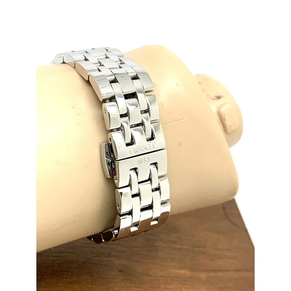 Tissot Women's Watch Swiss Quartz White Dial 28mm Silver Steel T1292101101300